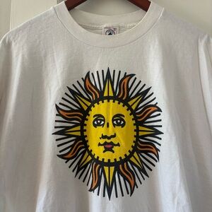 Vintage Sun Tshirt XL White